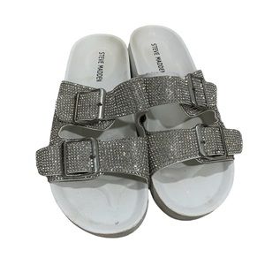 Girls Steve Madden Rhinestone Sandals sz 3